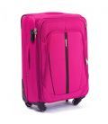 Чемодан Wings 1706 маленький S розовый 4 колесный фото, картинка, изображение