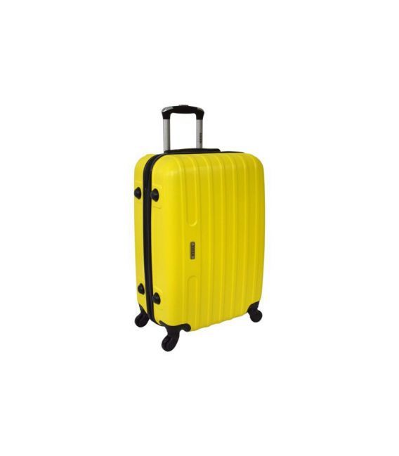 Чемодан Siker Line Maxi желтый фото, картинка, изображение