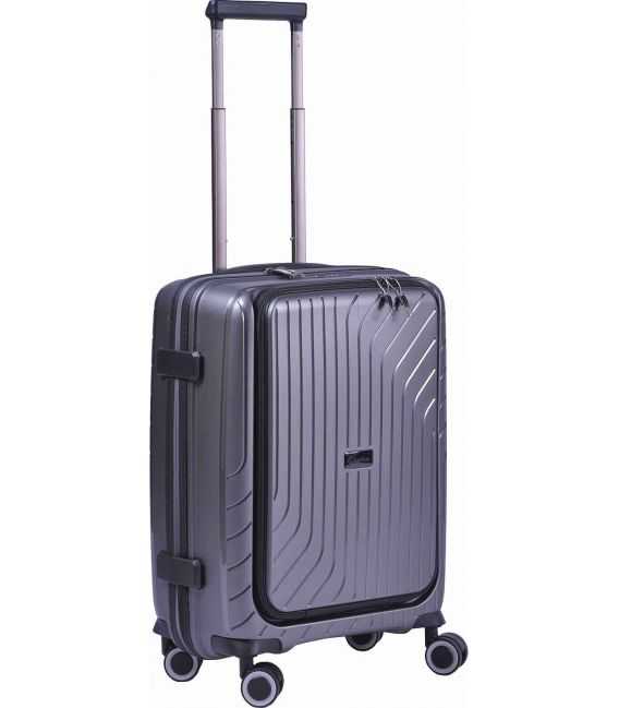 Валіза Columbus Jet маленька S сіра картинка, зображення, фото