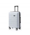 Чемодан Columbus Rocket средний M белый фото, картинка, изображение