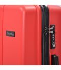 Валіза Columbus Concorde маленька S червона картинка, зображення, фото