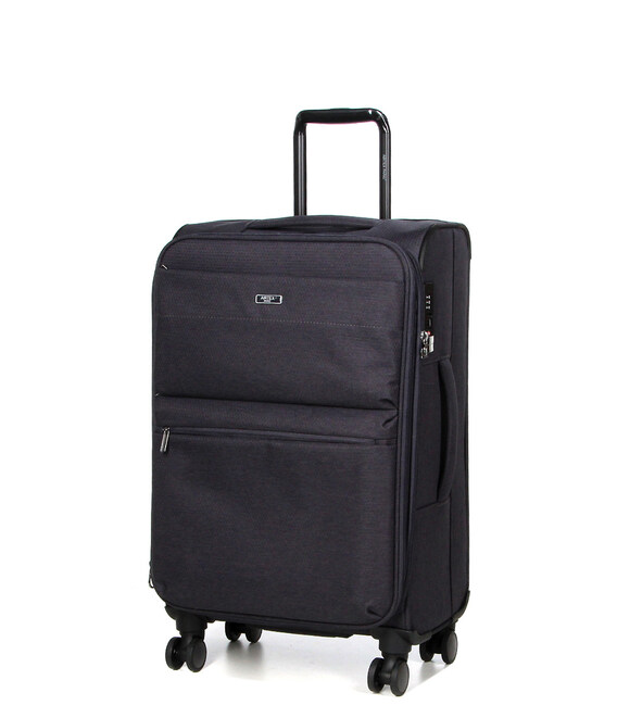 Валіза Airtex 828 середня M Cyllene графітова - картинка, зображення, фото валізи