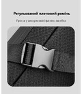 Сумка-рюкзак с одной лямкой Mark Ryden Slide MR8112 (Черная) фото, картинка, изображение