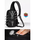 Рюкзак с одной лямкой Mark Ryden Mini Secret MR7056 (чорний) картинка, зображення, фото