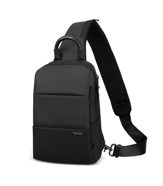 Рюкзак с одной лямкой Mark Ryden Mini Lux Classic MR7558DY (Черный) фото, картинка, изображение