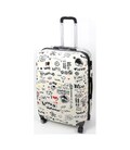 Чемодан Airtex 808 Love WORDLINE большой L фото, картинка, изображение