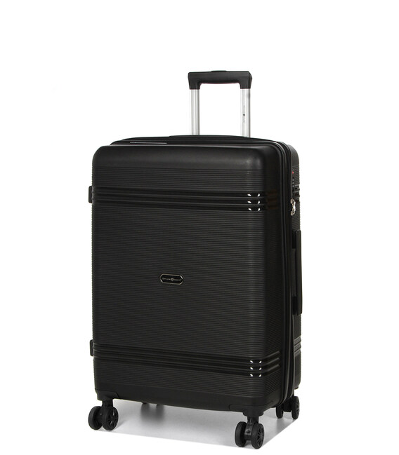 Валіза Snowball 21204 велика L Valparaiso чорна картинка, зображення, фото
