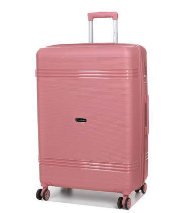 Чемодан Snowball 21204 большой L Valparaiso розовый фото, картинка, изображение