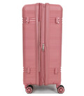 Чемодан Snowball 21204 средний M Valparaiso розовый фото, картинка, изображение