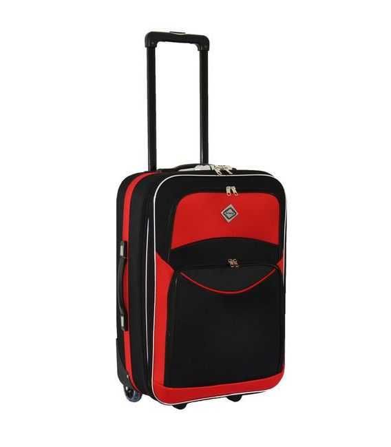 Чемодан Bonro Best маленький S черно-красный фото, картинка, изображение