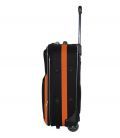 Чемодан Bonro Best маленький S черно-оранжевый фото, картинка, изображение
