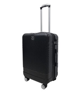 Чемодан Airtex Worldline 652 средний M черный фото, картинка, изображение