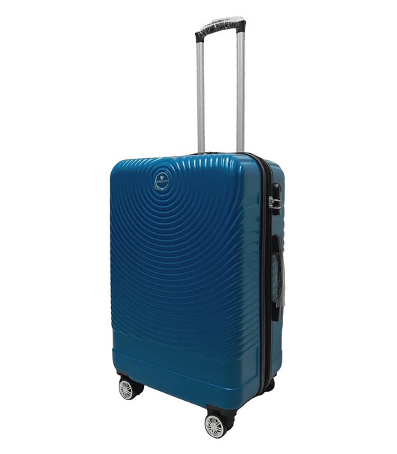 Чемодан Airtex Worldline 652 средний M синий фото, картинка, изображение