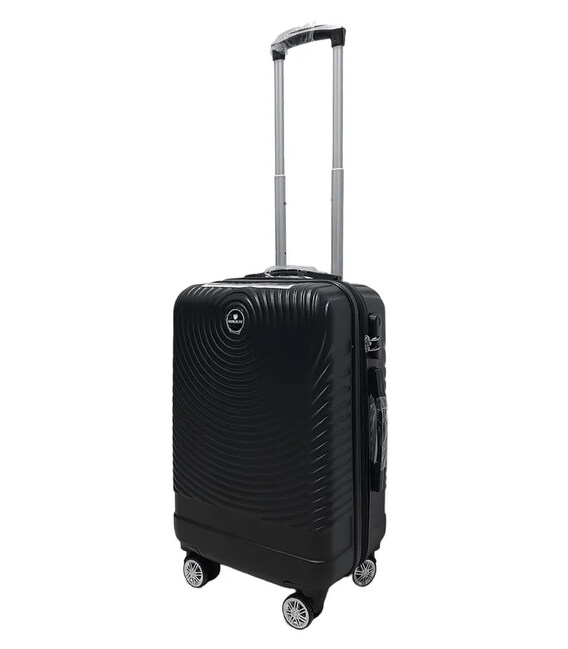 Чемодан Airtex 652 маленький S Worldline черный фото, картинка, изображение