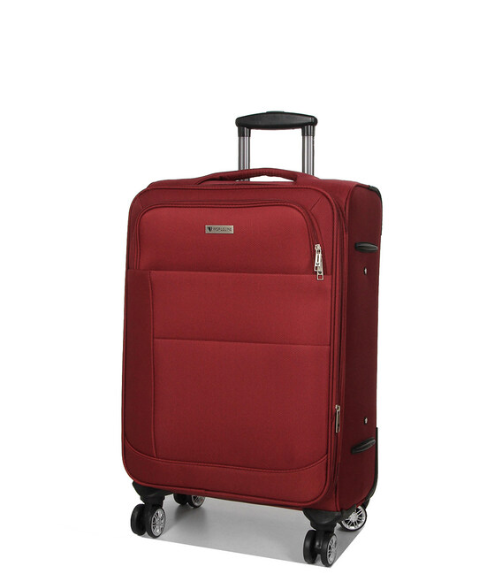 Чемодан Airtex 620 Worldline средний M бордовый фото, картинка, изображение