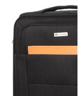 Чемодан Airtex 620 Worldline Midi черный фото, картинка, изображение