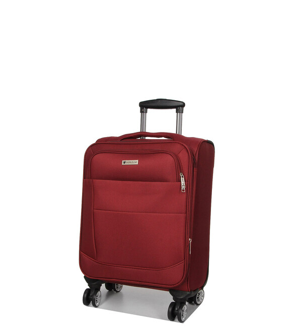 Чемодан Airtex 620 Worldline маленький S бордовый фото, картинка, изображение