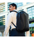 Рюкзак-антивор Bobby Bizz Business & Travel backpack Черный P705.931 фото, картинка, изображение