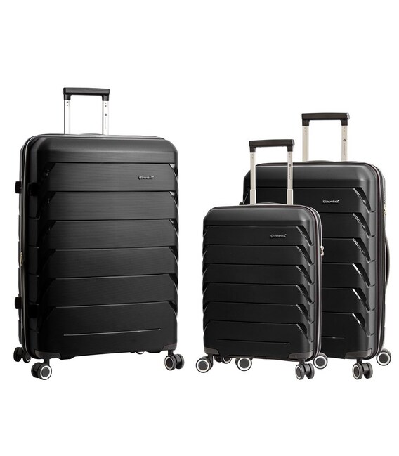 Набор Чемоданов Snowball 33603 3 в 1 черный фото, картинка, изображение
