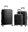 Набор Чемоданов Snowball 33603 3 в 1 черный фото, картинка, изображение