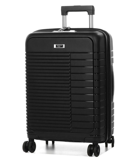 Чемодан Airtex 642 маленький S Orion черный фото, картинка, изображение