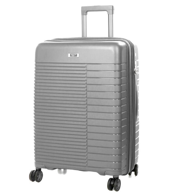 Валіза Airtex 642 середня M Orion срібна - картинка, зображення, фото валізи