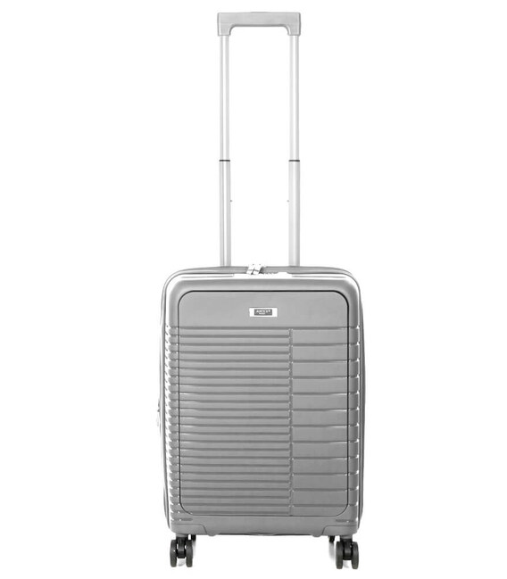 Чемодан Airtex 642 маленький S Orion серебристый фото, картинка, изображение