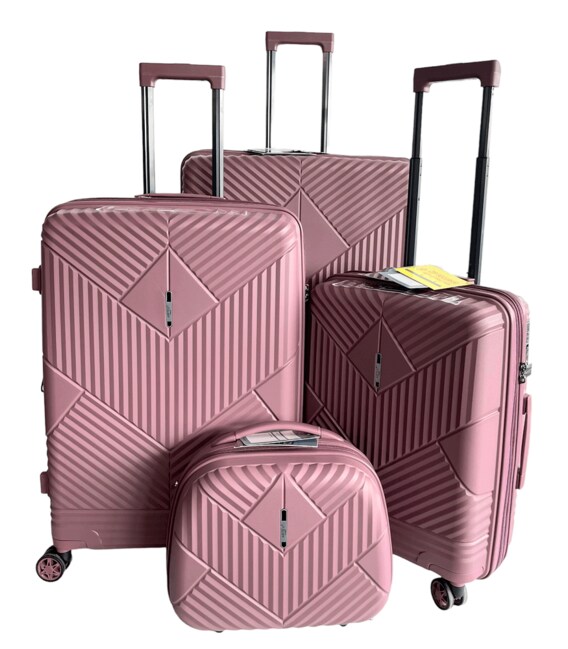 Набор чемодан Airtex 639 фиолетовый + кейс фото, картинка, изображение