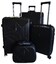 Набір валіз Airtex 639 чорний + кейс - картинка, зображення, фото валізи