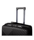 Набір валіз Airtex 639 чорний + кейс картинка, зображення, фото