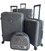 Набор чемодан Airtex 639 графитовый + кейс картинка, изображение, фото