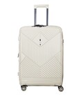 Набір валіз Airtex 639 бежевий + кейс картинка, зображення, фото