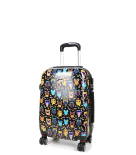 Чемодан Airtex 809 Black Hibou Worldline маленький S фото, картинка, изображение