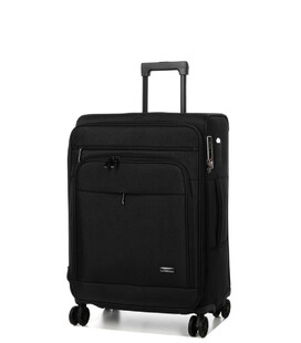 Чемодан Airtex 829 средний M Gemini черный фото, картинка, изображение