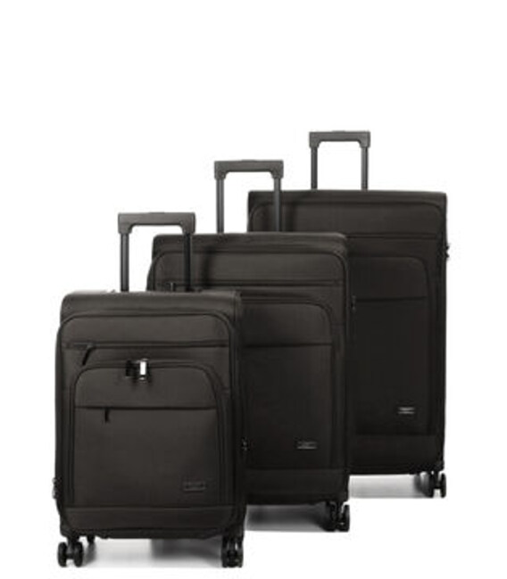 Комплект из 3 чемоданов Airtex 829 Gemini графитовый фото, картинка, изображение