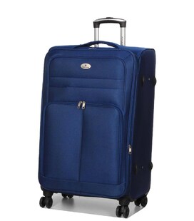 Чемодан Airtex 619 большой L Worldline синий фото, картинка, изображение