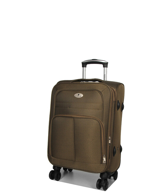 Валіза Airtex 619 маленька S Worldline коричнева - картинка, зображення, фото валізи