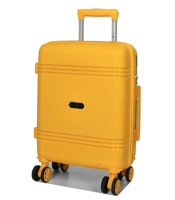 Чемодан Snowball 21204 XS Valparaiso желтый фото, картинка, изображение
