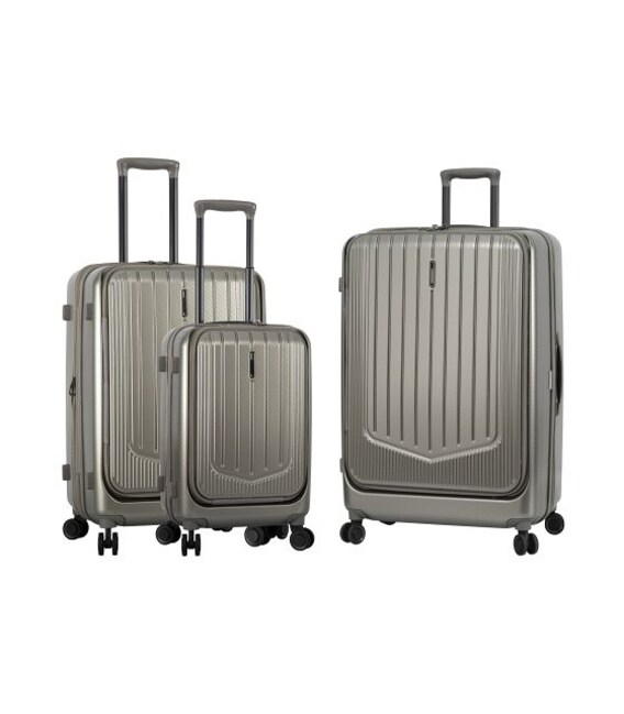 Набір валіз Snowball 31403 срібний - картинка, зображення, фото валізи