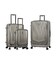 Набір валіз Snowball 31403 срібний - картинка, зображення, фото валізи