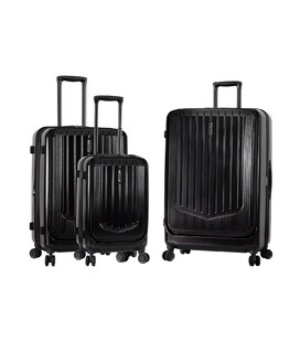 Комплект чемоданов Snowball 31403 черный фото, картинка, изображение