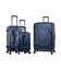 Комплект чемоданов Snowball 31403 синий фото, картинка, изображение