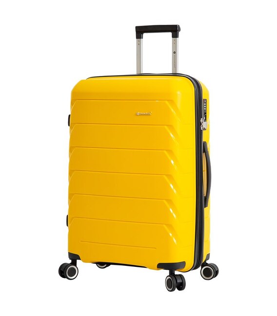 Чемодан Snowball 33603 большой L желтый фото, картинка, изображение