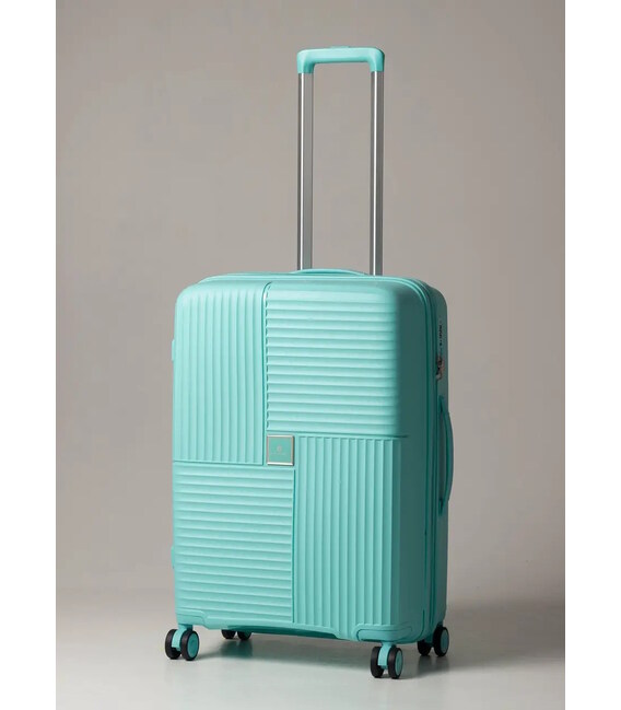 Чемодан Snowball 20403 средний M мятный фото, картинка, изображение