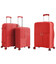 Набір валіз Snowball 20403 червоний - картинка, зображення, фото валізи