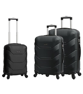 Набор чемоданов Madisson 32303 Samui черный фото, картинка, изображение