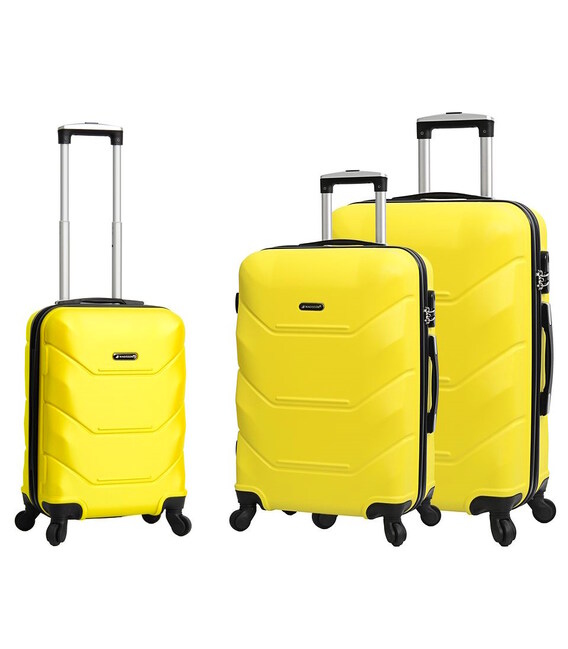 Набір валіз Madisson 32303 Samui жовтий - картинка, зображення, фото валізи