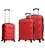 Набор чемоданов Madisson 32303 Samui красный картинка, изображение, фото