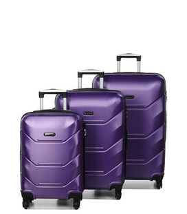 Набор чемоданов Madisson 32303 Samui фиолетовый фото, картинка, изображение