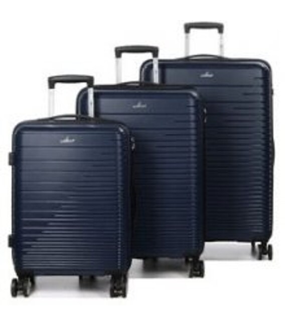 Набір валіз Snowball 33703 Naxos синій - картинка, зображення, фото валізи